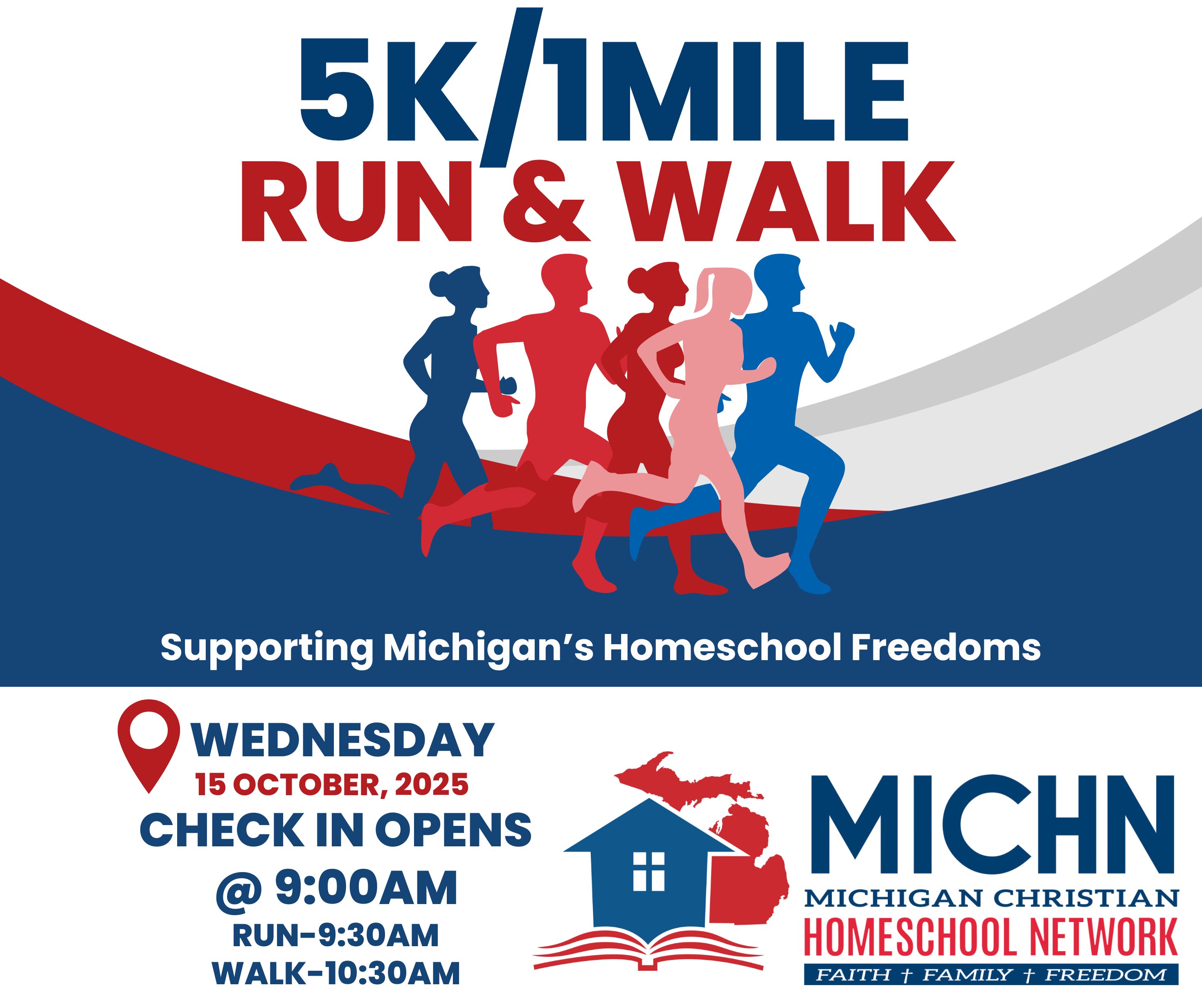 Day At The Dome - 5K/1 Mile Run & Walk