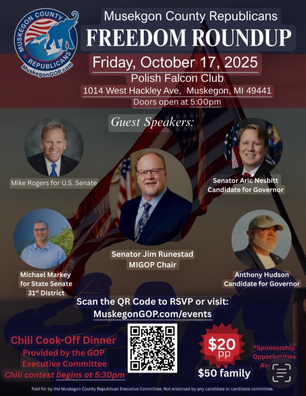 Muskegon GOP Freedom RoundUp