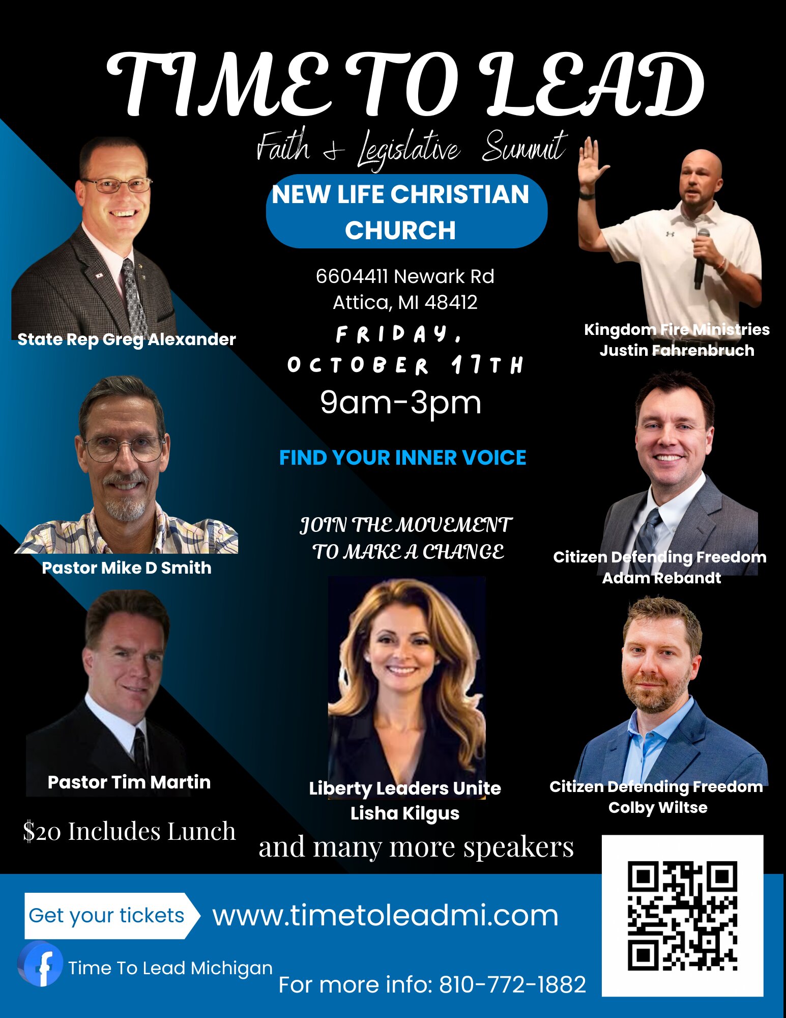 Time To Lead - Faith & Legislative Summit